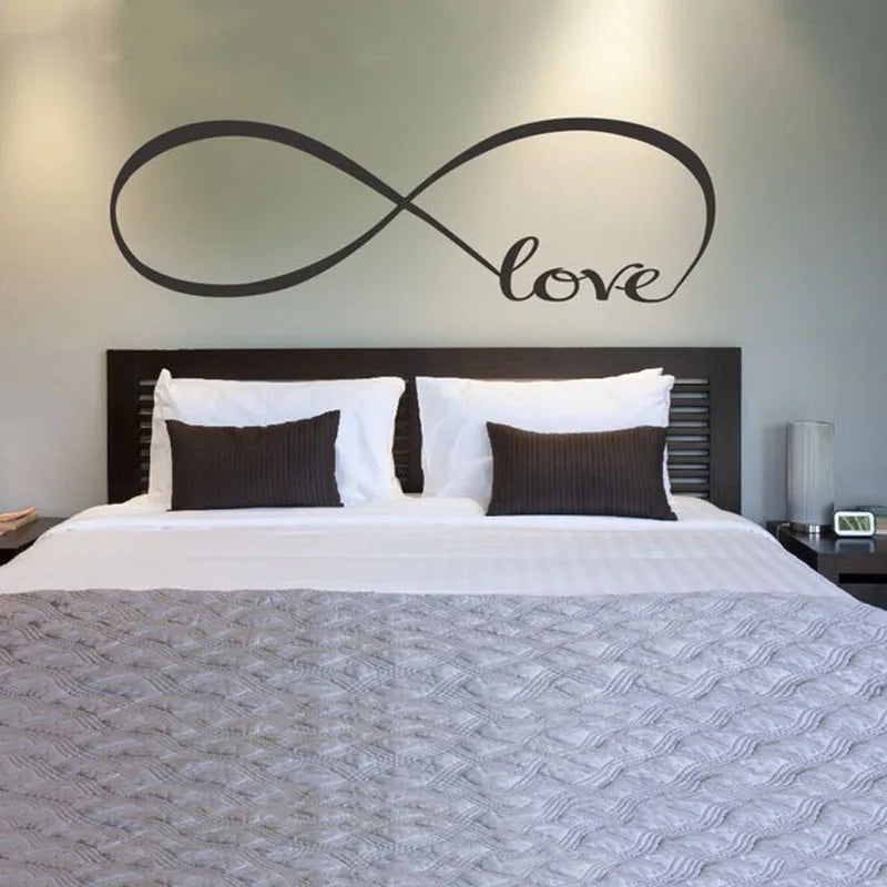 Decore com Amor: Adesivo de Parede "Amor Infinito"!