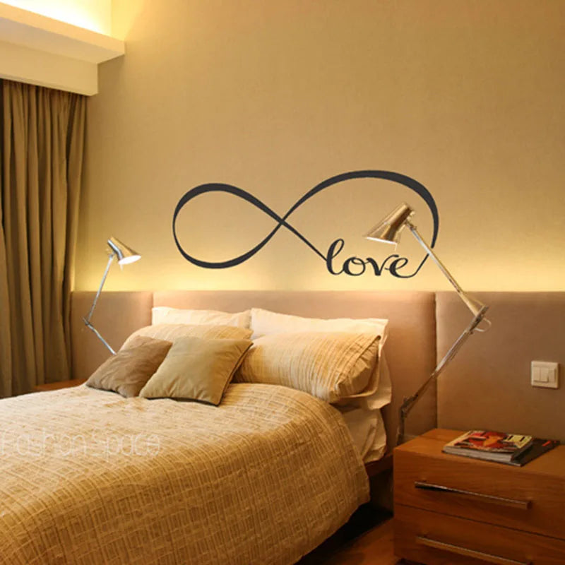 Decore com Amor: Adesivo de Parede "Amor Infinito"!