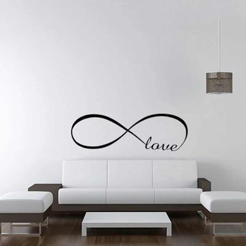 Decore com Amor: Adesivo de Parede "Amor Infinito"!