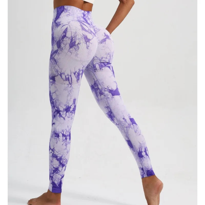 Calça Legging Tie Dye - Levanta Bumbum