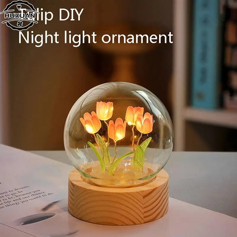 Luminária Tulipa DIY -  Ilumine Seu Mundo