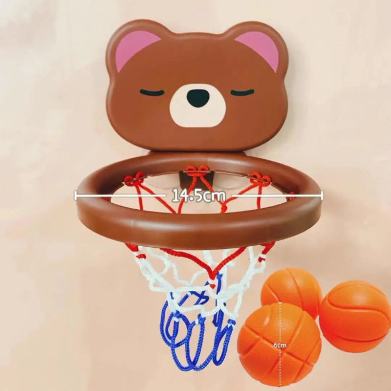 Conjunto de Brinquedos Ursinho Basquete – A Alegria do Banho