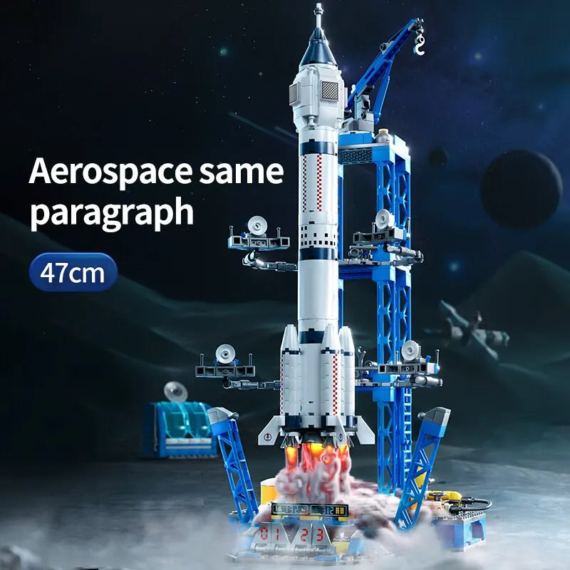 Modelo de Construção do Lançador Lunar - Explore o Espaço