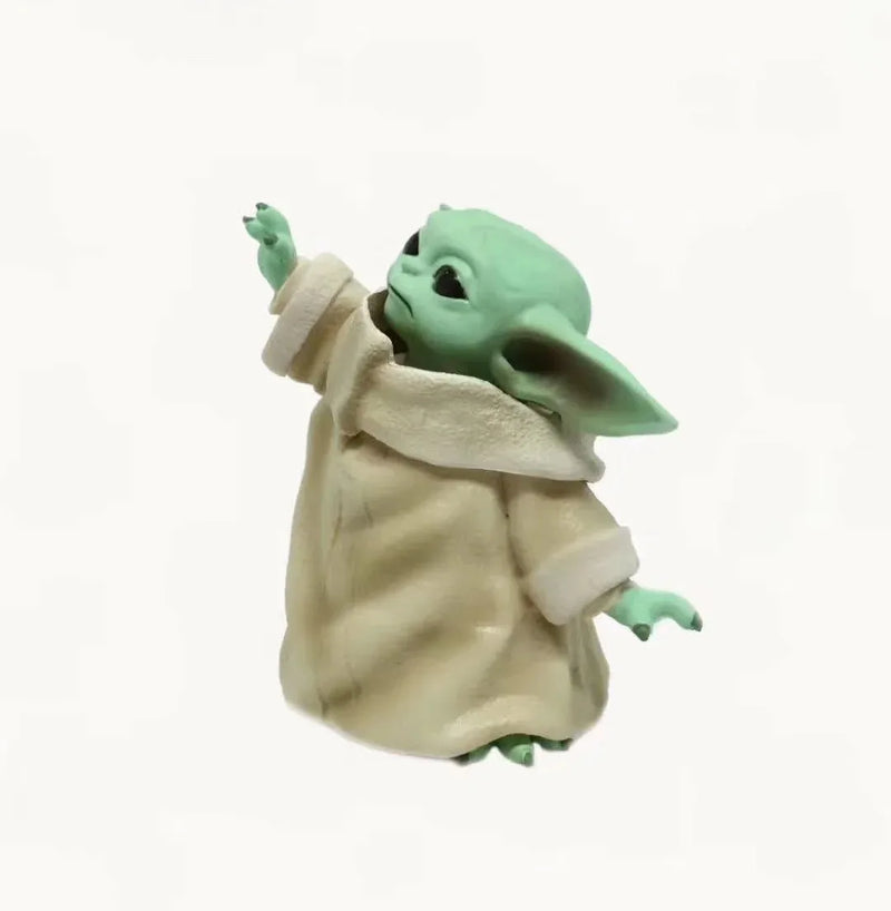 Brinquedos Estátua Baby Yoda - Star War- 8cm